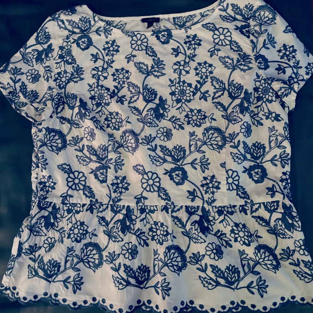 TALBOTS COTTON TOP